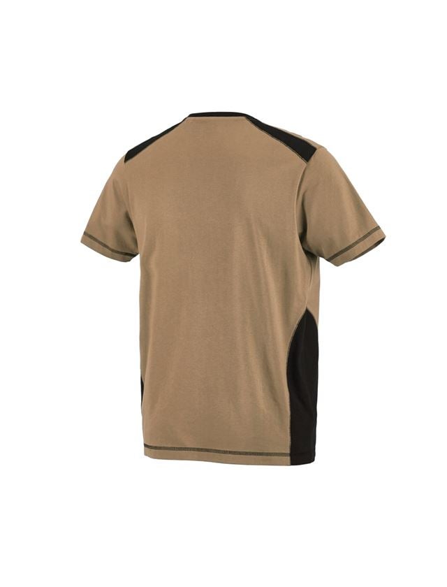 Shirts, Pullover & more: T-shirt cotton e.s.active + khaki/black 3