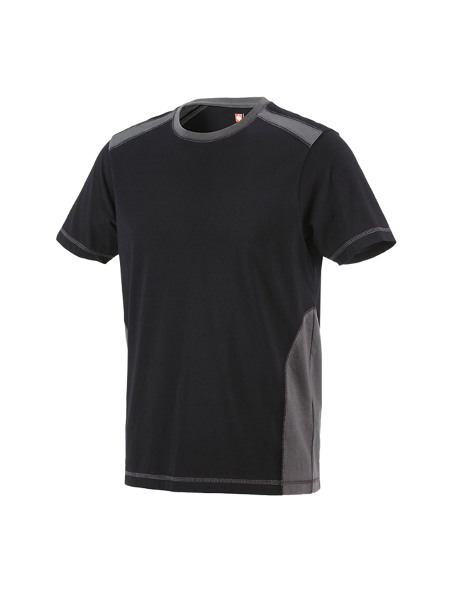 Hauts: T-shirt  cotton e.s.active + noir/anthracite 2