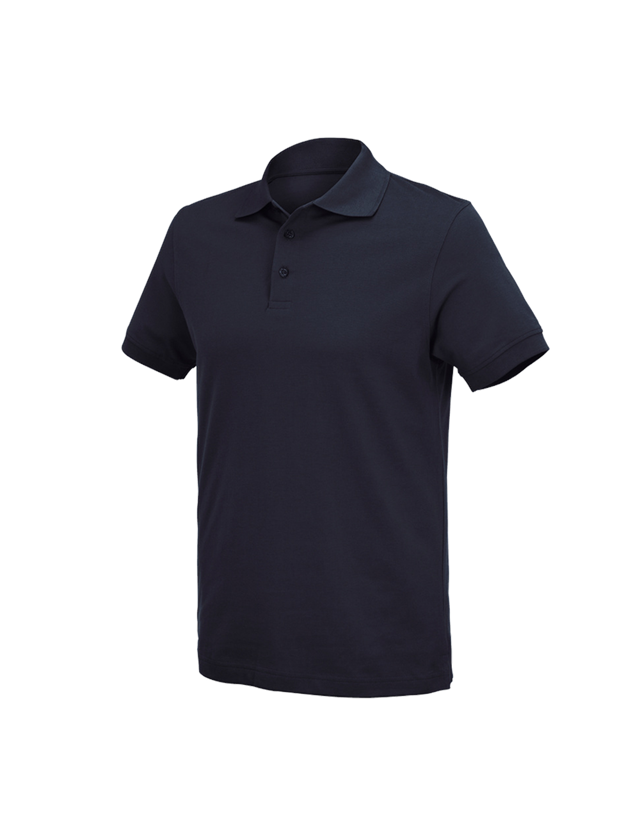 Shirts, Pullover & more: e.s. Polo shirt cotton Deluxe + navy 2
