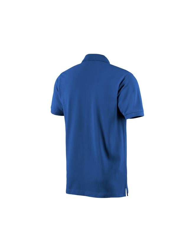 Topics: e.s. Polo shirt cotton + gentianblue 1