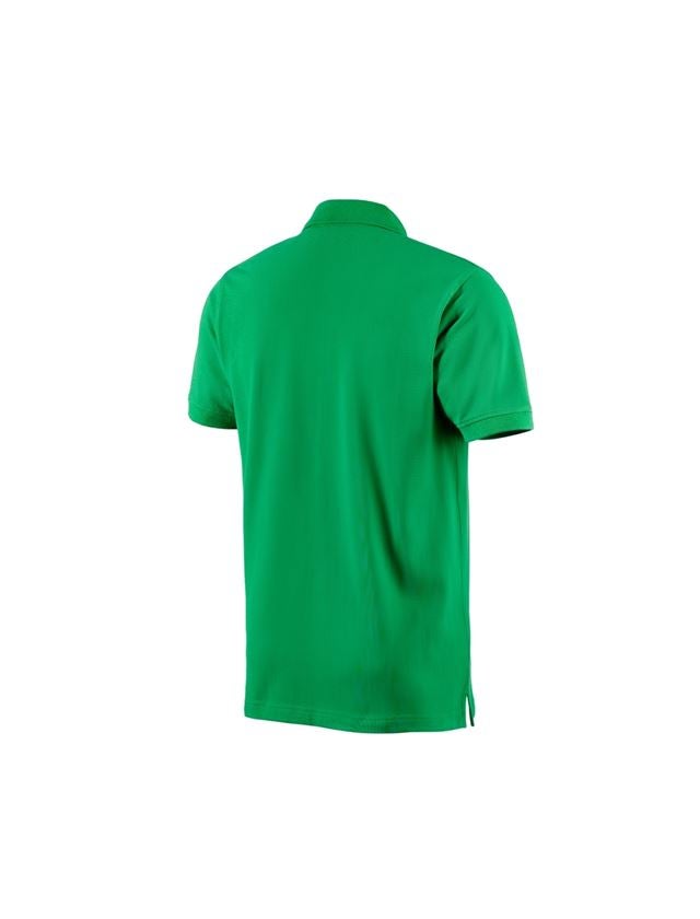 Shirts, Pullover & more: e.s. Polo shirt cotton + grassgreen 1