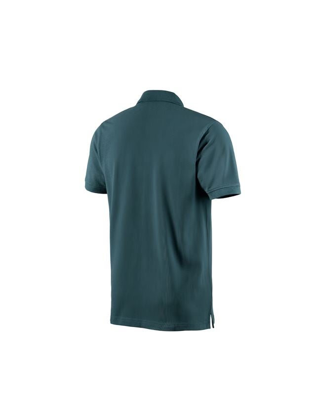 Shirts, Pullover & more: e.s. Polo shirt cotton + seablue 1