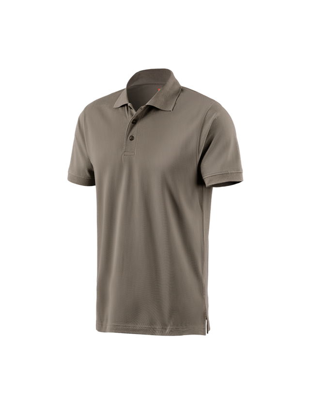 Shirts, Pullover & more: e.s. Polo shirt cotton + stone