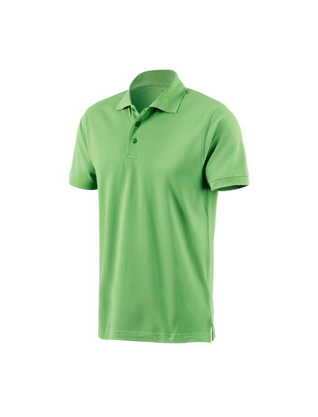 Shirts, Pullover & more: e.s. Polo shirt cotton + apple green