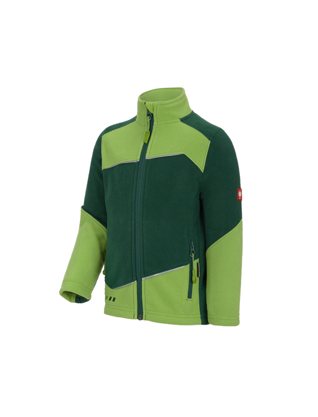 Jackets: Fleece jacket e.s.motion 2020, children's + green/sea green 2