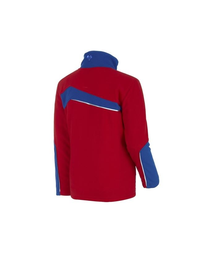 Jackets: Fleece jacket e.s.motion 2020, children's + fiery red/royal 1