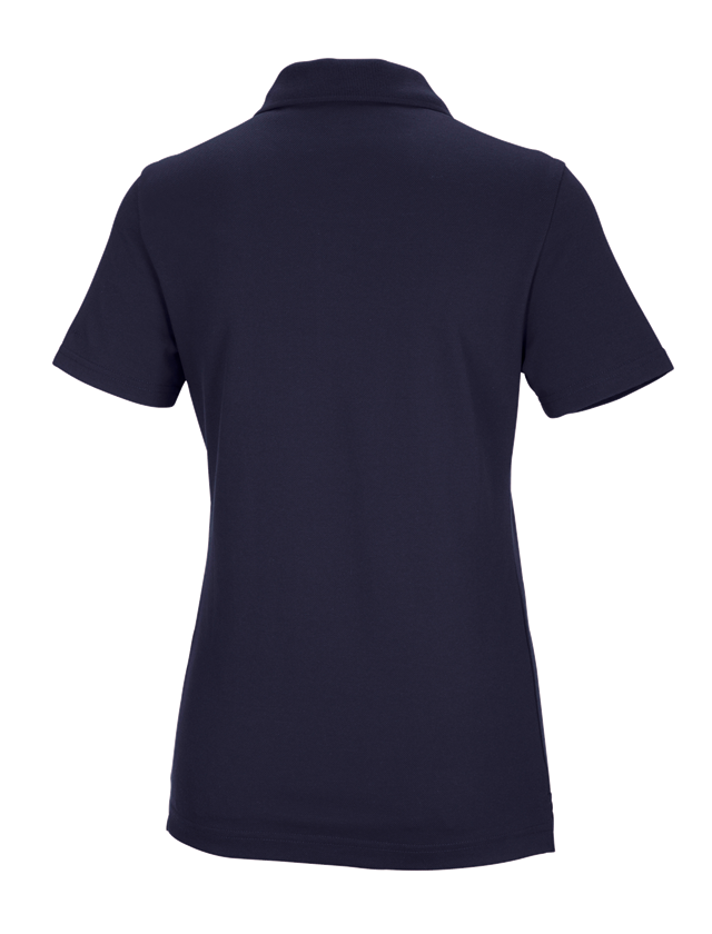 Galabau / Forst- und Landwirtschaft: e.s. Funktions Polo-Shirt poly cotton, Damen + dunkelblau 3