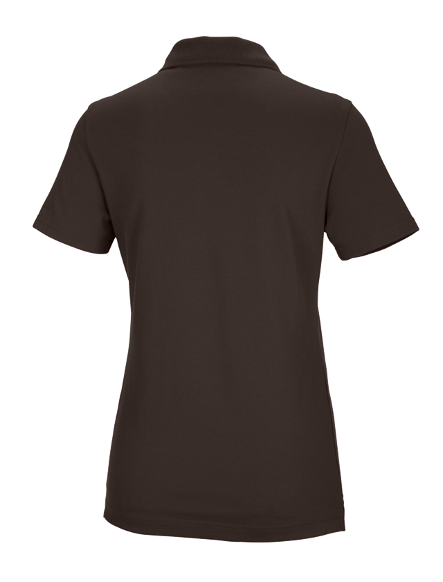 Shirts, Pullover & more: e.s. Functional polo shirt poly cotton, ladies' + chestnut 1