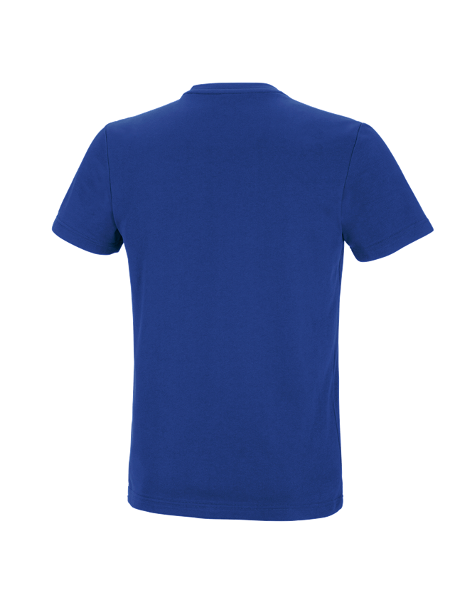 Shirts, Pullover & more: e.s. Functional T-shirt poly cotton + royal 1