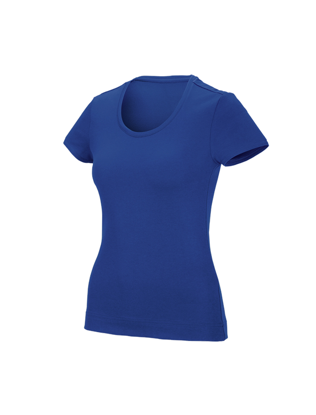 Shirts, Pullover & more: e.s. Functional T-shirt poly cotton, ladies' + royal 2