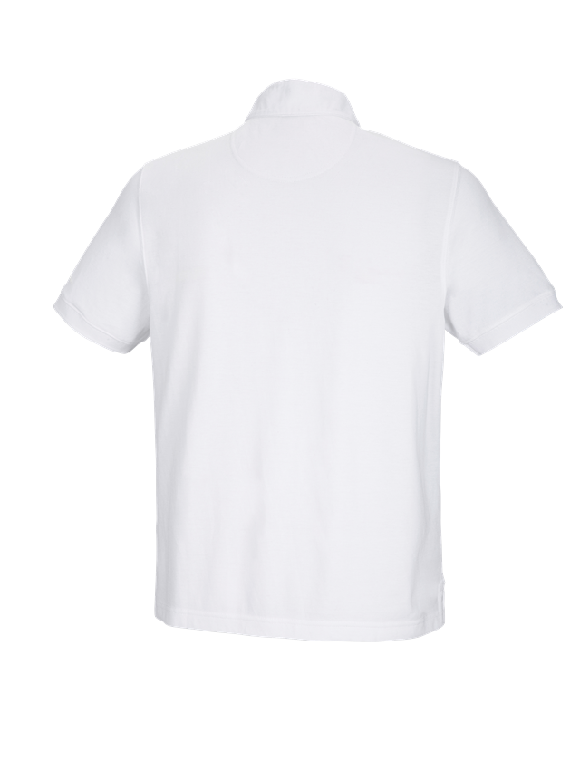 Shirts, Pullover & more: e.s. Polo shirt cotton Mandarin + white 3