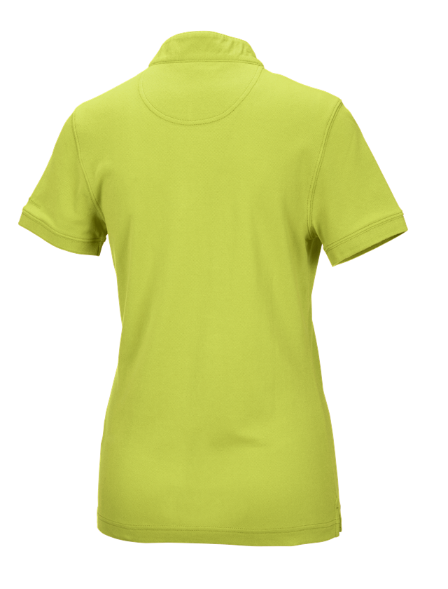 Shirts, Pullover & more: e.s. Polo shirt cotton Mandarin, ladies' + maygreen 1
