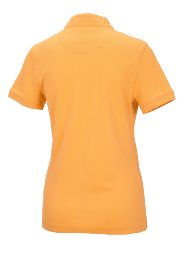 Shirts, Pullover & more: e.s. Polo shirt cotton Mandarin, ladies' + lightorange 1