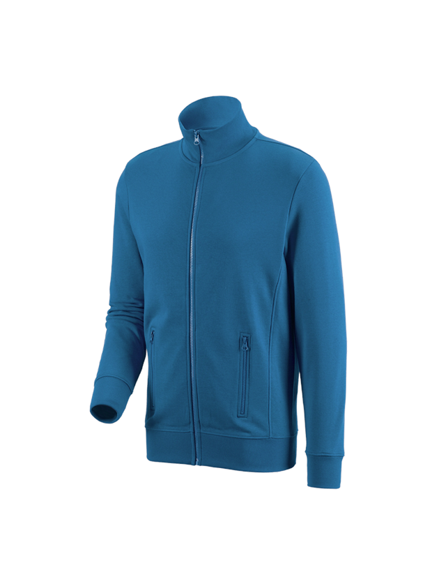 Shirts, Pullover & more: e.s. Sweat jacket poly cotton + atoll
