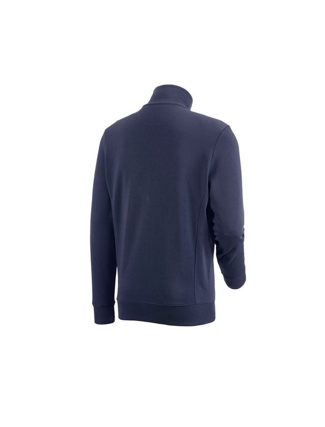 Shirts, Pullover & more: e.s. Sweat jacket poly cotton + navy 1