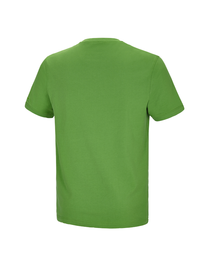 Shirts, Pullover & more: e.s. T-shirt cotton stretch Pocket + seagreen 1
