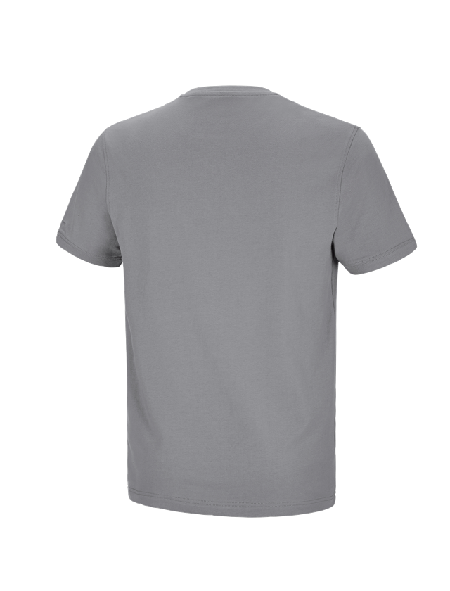 Shirts, Pullover & more: e.s. T-shirt cotton stretch Pocket + platinum 3