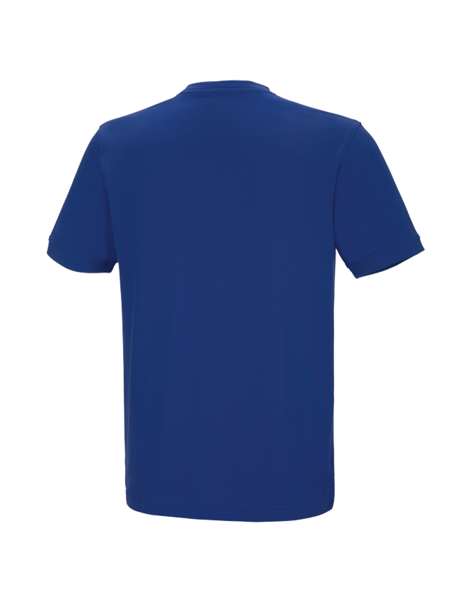 Themen: e.s. T-Shirt cotton stretch V-Neck + kornblau 3