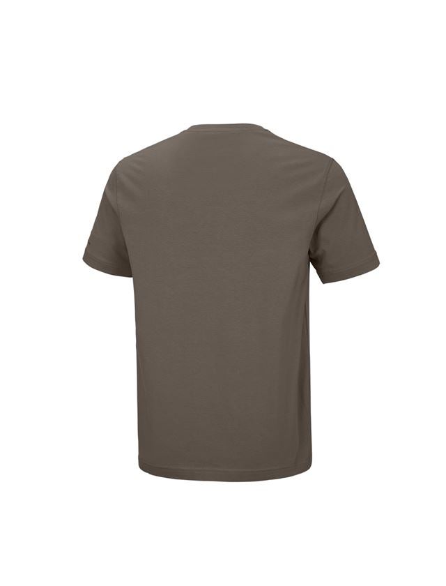 Shirts & Co.: e.s. T-Shirt cotton stretch V-Neck + stein 3
