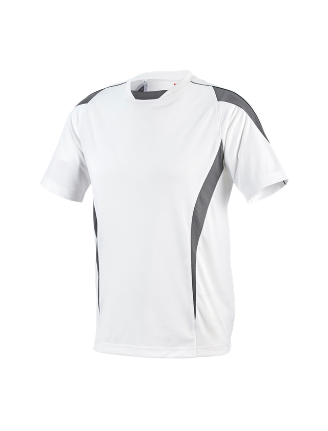 Shirts, Pullover & more: e.s. Functional T-shirt poly Silverfresh + white/cement 2