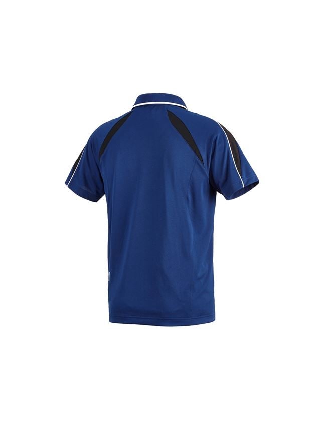 Thèmes: e.s. Polo-shirt fonctionnel poly Silverfresh + bleu royal/noir 3