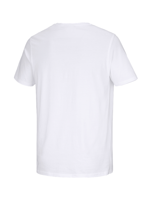 Hauts: STONEKIT T-Shirt Basic + blanc 1