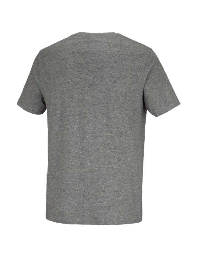 Shirts, Pullover & more: STONEKIT T-shirt Basic + grey melange 1