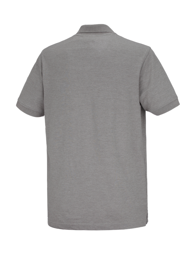 Shirts, Pullover & more: STONEKIT Polo-shirt Basic + grey melange 1