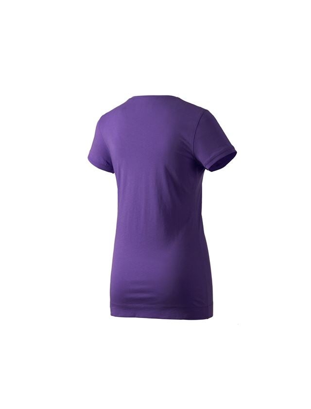Shirts, Pullover & more: e.s. Long shirt cotton, ladies' + purple 1