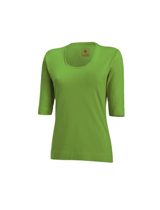 Shirts, Pullover & more: e.s. Shirt 3/4 sleeve cotton stretch, ladies' + sea green 1