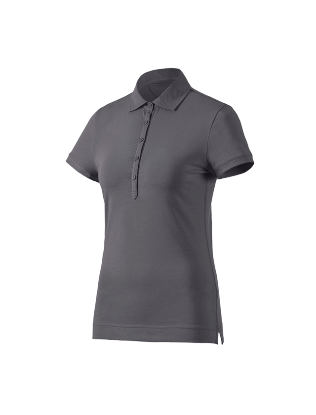 Shirts, Pullover & more: e.s. Polo shirt cotton stretch, ladies' + anthracite 2