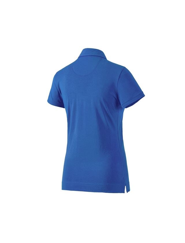Shirts, Pullover & more: e.s. Polo shirt cotton stretch, ladies' + gentian blue 1