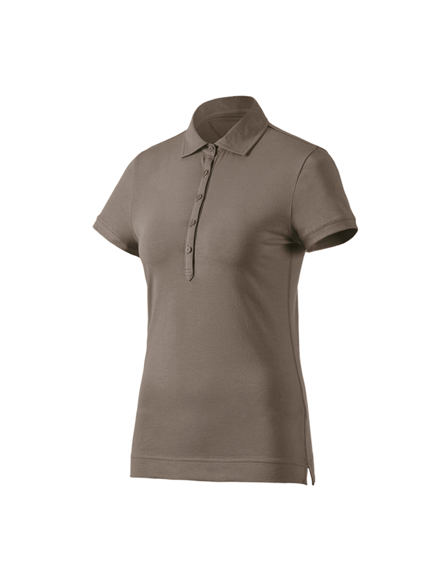 Shirts & Co.: e.s. Polo-Shirt cotton stretch, Damen + stein 2
