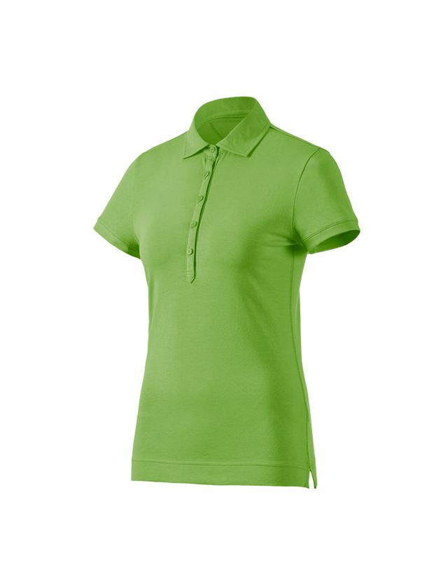 Shirts, Pullover & more: e.s. Polo shirt cotton stretch, ladies' + sea green
