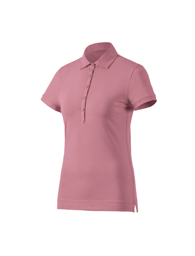 Shirts, Pullover & more: e.s. Polo shirt cotton stretch, ladies' + antiquepink