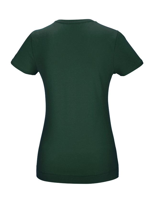 Shirts, Pullover & more: e.s. T-shirt cotton stretch, ladies' + green 2