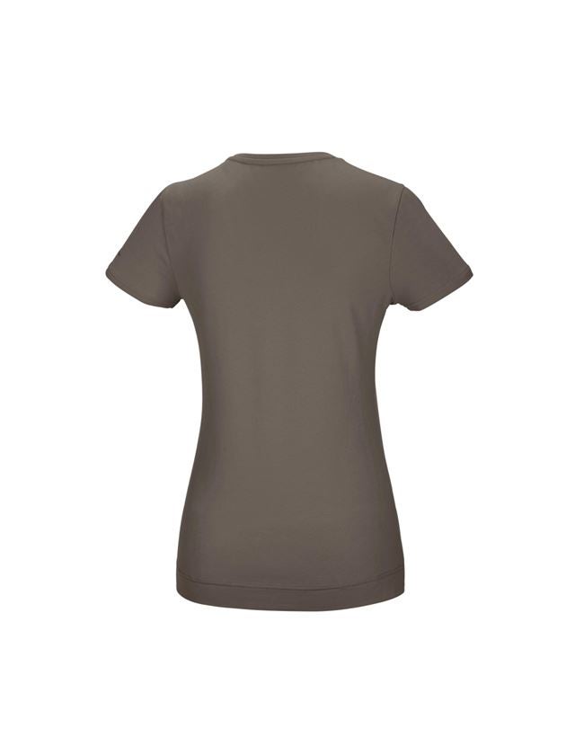 Shirts, Pullover & more: e.s. T-shirt cotton stretch, ladies' + stone 3