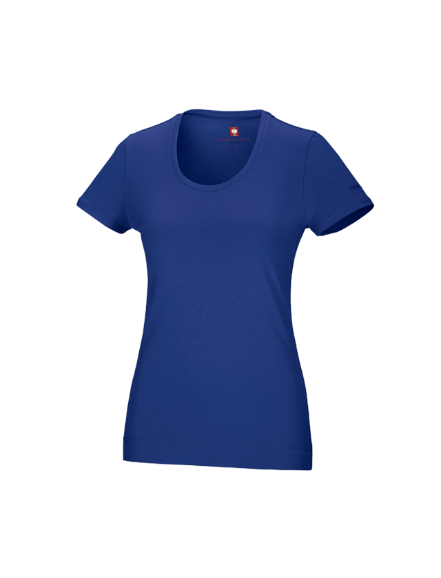 Shirts, Pullover & more: e.s. T-shirt cotton stretch, ladies' + royal 2