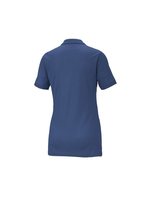 Shirts, Pullover & more: e.s. Pique-Polo cotton stretch, ladies' + cobalt 2