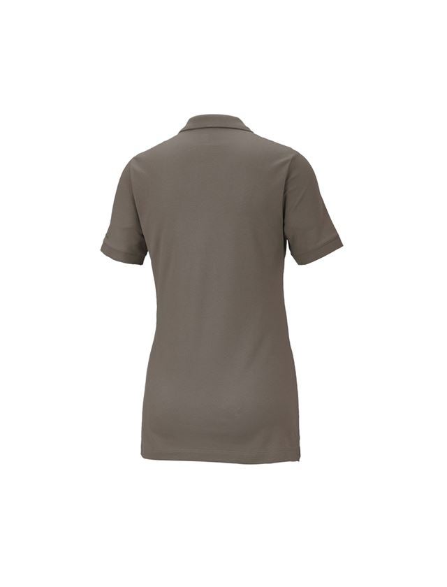 Shirts, Pullover & more: e.s. Pique-Polo cotton stretch, ladies' + stone 2