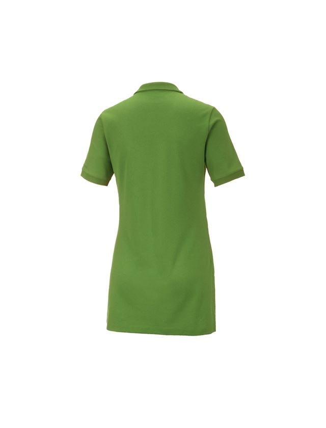 Shirts, Pullover & more: e.s. Pique-Polo cotton stretch, ladies', long fit + sea green 2