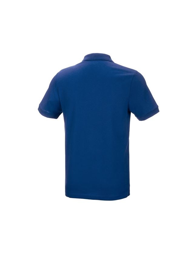 Shirts, Pullover & more: e.s. Pique-Polo cotton stretch + royal 2