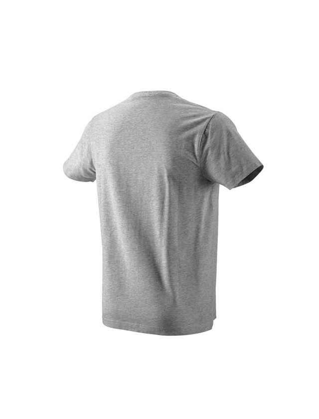 Shirts, Pullover & more: e.s. T-shirt 1908 + grey melange/white 1