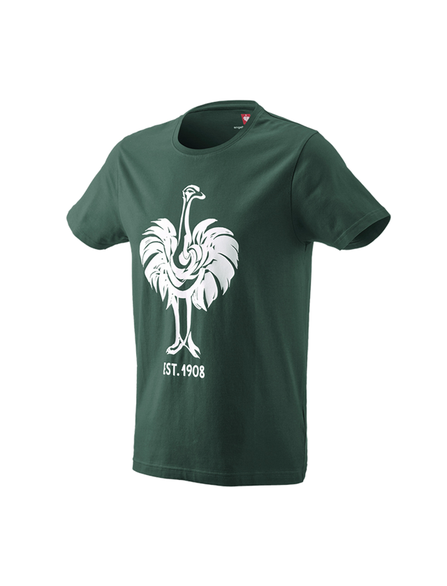 Installateurs / Plombier: e.s. T-Shirt 1908 + vert/blanc