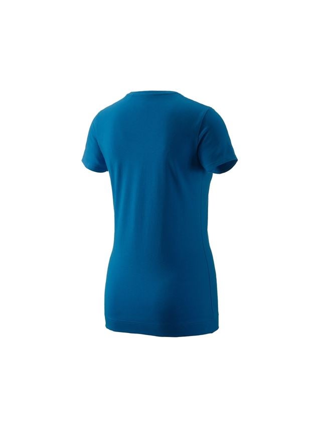Shirts & Co.: e.s. T-Shirt 1908, Damen + atoll/weiß 1