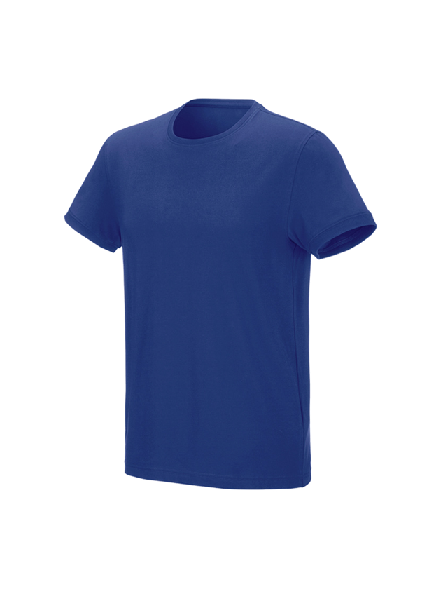 Themen: e.s. T-Shirt cotton stretch + kornblau 1