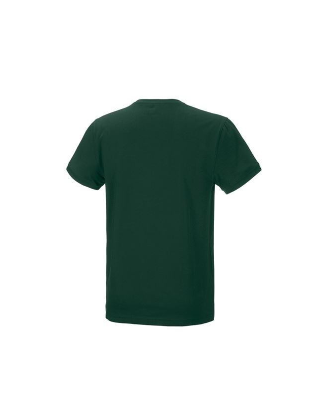 Shirts & Co.: e.s. T-Shirt cotton stretch + grün 2