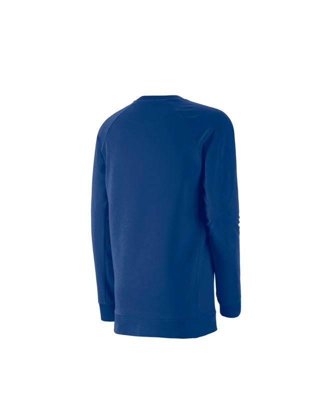 Shirts, Pullover & more: e.s. Sweatshirt cotton stretch, long fit + royal 2
