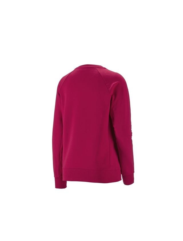 Themen: e.s. Sweatshirt cotton stretch, Damen + beere 1