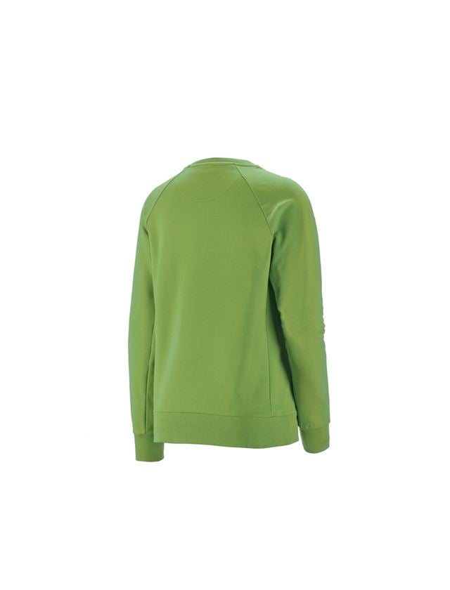 Topics: e.s. Sweatshirt cotton stretch, ladies' + seagreen 4